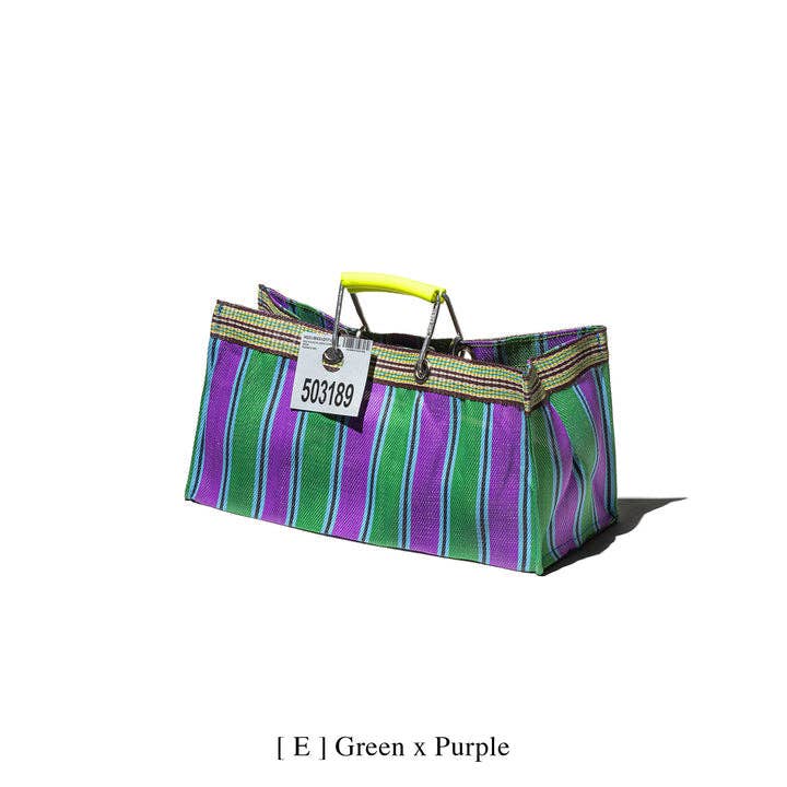 Puebco - RECYCLED PLASTIC STRIPE BAG - Wide