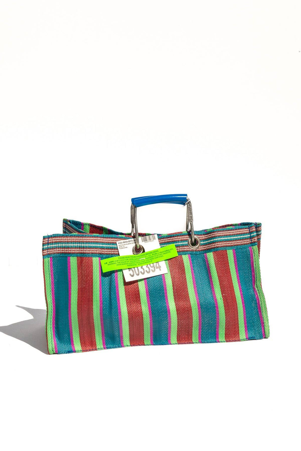 Puebco - RECYCLED PLASTIC STRIPE BAG - Wide