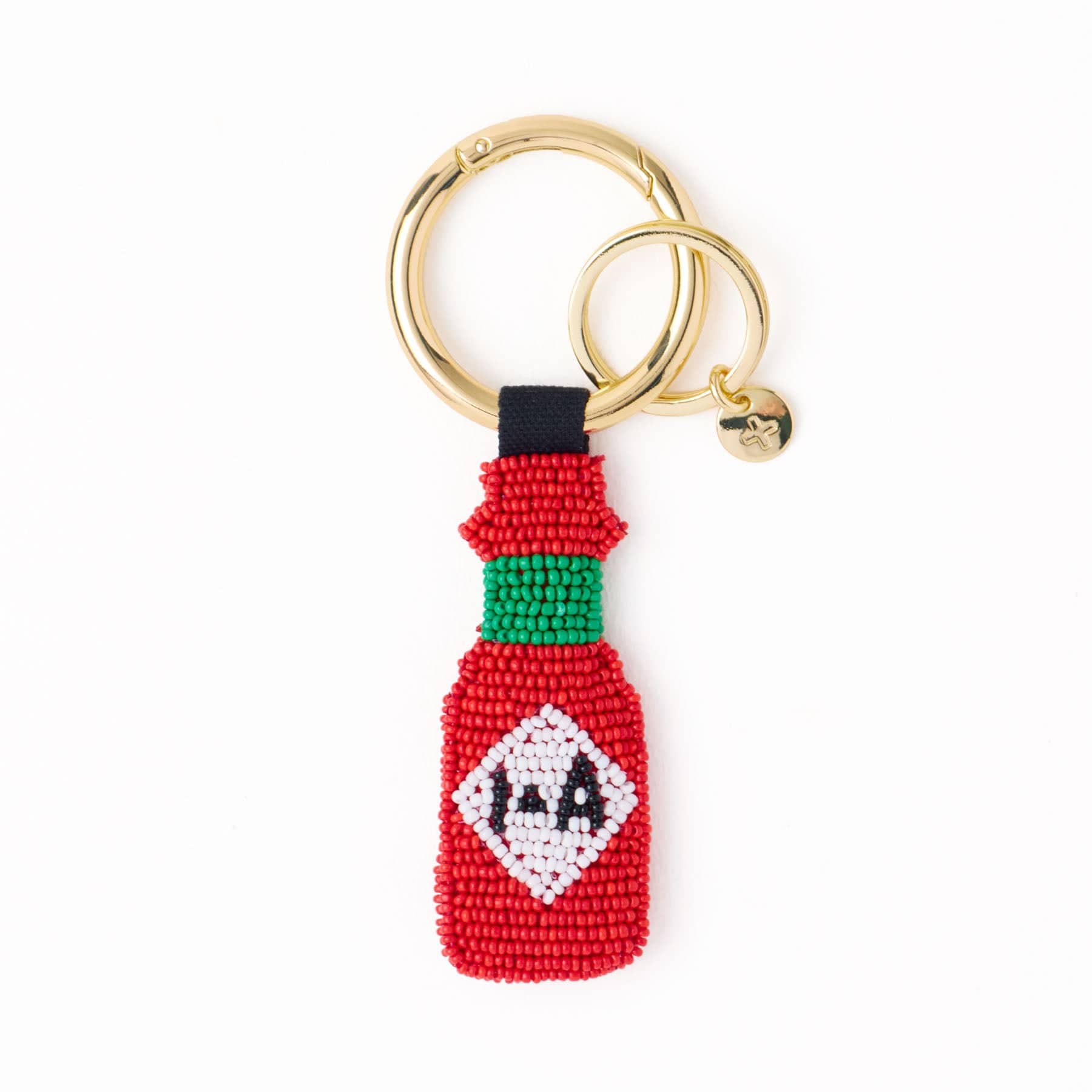 INK + ALLOY - Riley Hot Sauce Beaded Bag Charm Red Wholesale