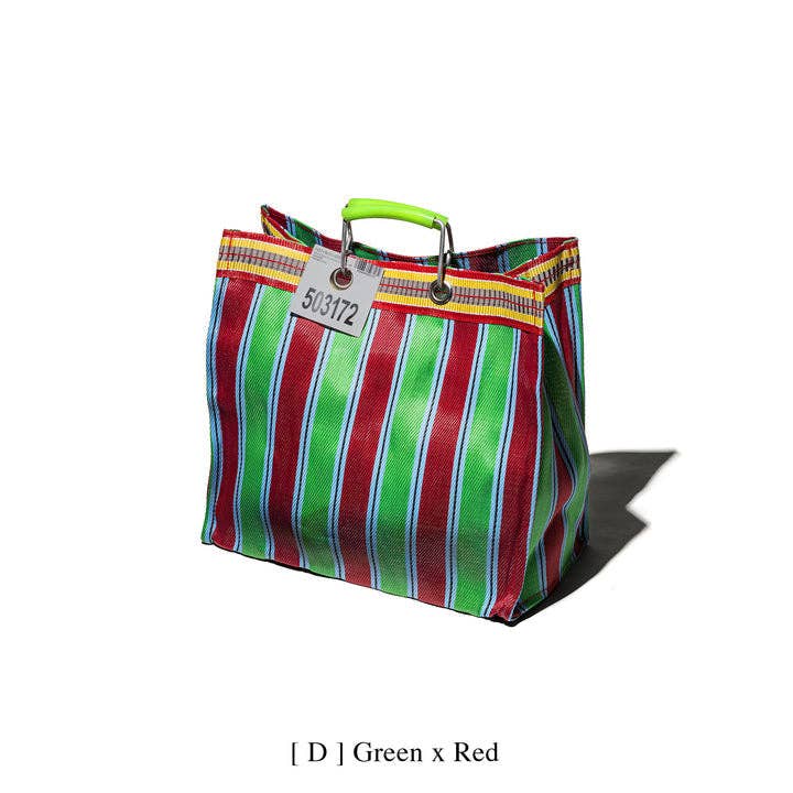 Puebco - RECYCLED PLASTIC STRIPE BAG - Square